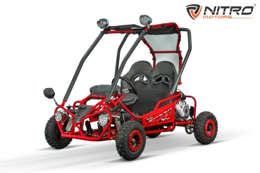 NITRO MOTORS Gokart 90cc mini Kinder Buggy Automatik Hunt 6”